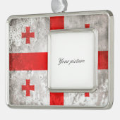 Georgien Rahmen-Ornament Silber (Links)