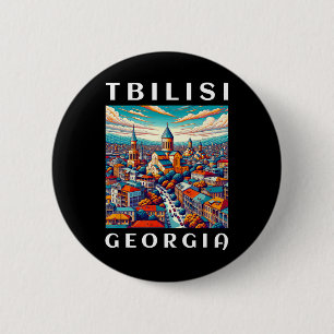 Georgien Reise und Tiflis Button