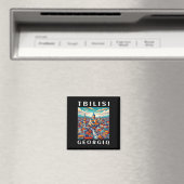 Georgien Reise und Tiflis Magnet (In Situ (Geschirrspüler))