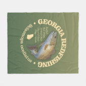 Georgien (Rotbarsch) Fleecedecke (Vorderseite (Horizontal))