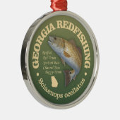 Georgien (Rotbarsch) Ornament Aus Metall (Rechts)