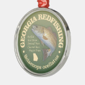 Georgien (Rotbarsch) Ornament Aus Metall (Links)