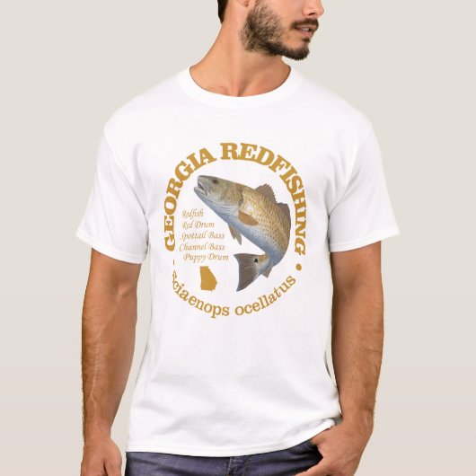 Georgien (Rotbarsch) T-Shirt (Vorderseite)