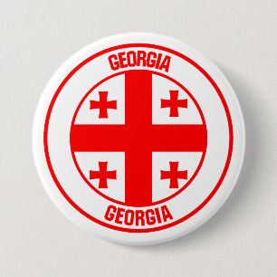 Georgien-Runde Button