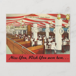 Georgien, Schiff-A-Hoy, Atlanta Postkarte