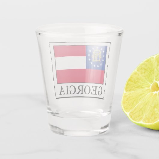 Georgien Schnapsglas (Rückseite)