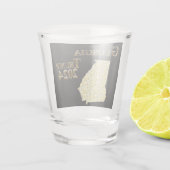 GEORGIEN SCHNAPSGLAS (Rückseite)