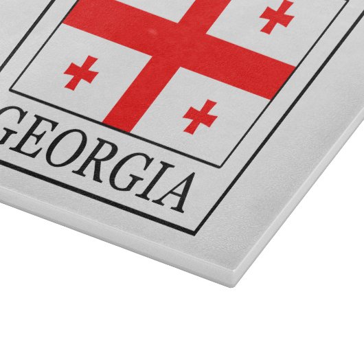 Georgien Schneidebrett (Ecke)