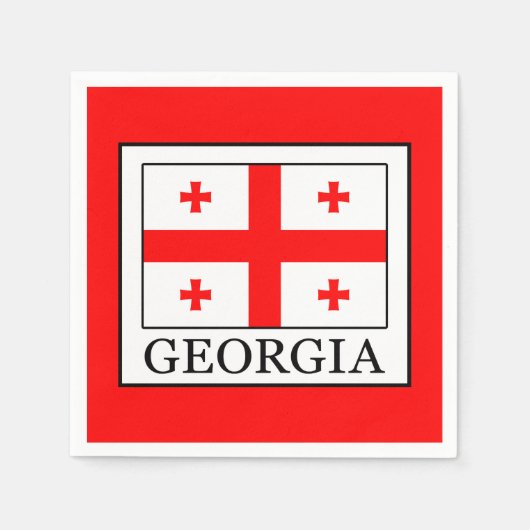Georgien Serviette (Vorderseite)
