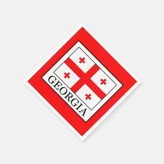 Georgien Serviette (Ecke)