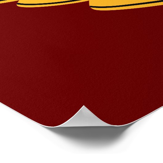 Georgien-Siegel Poster (Ecke)