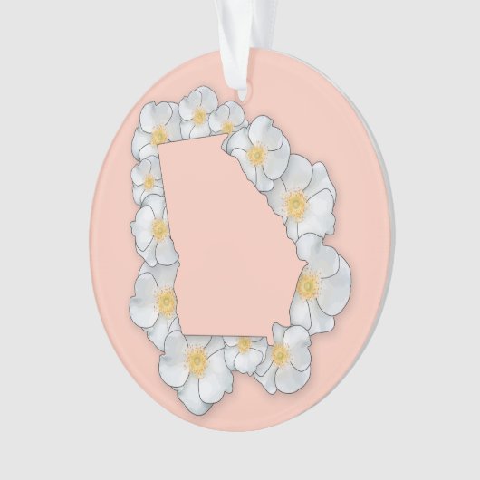 Georgien Staat Blume Ornament (Vorderseite)