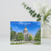 Georgien Staat Hauptstadt Gebäude in Atlanta Georg Postkarte (Stehend Vorderseite)