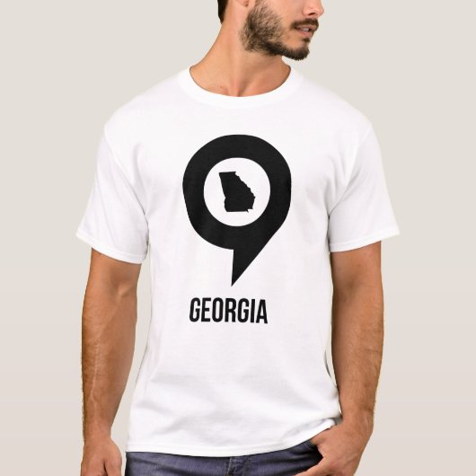 Georgien-Staat T-Shirt (Vorderseite)