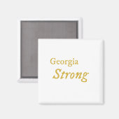 Georgien stark magnet (Vorderseite/Rückseite)