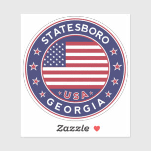 Georgien, Statesboro Aufkleber