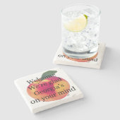 Georgien, Steinuntersetzer (Seitenansicht)