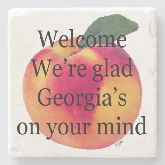 Georgien, Steinuntersetzer (Vorderseite)