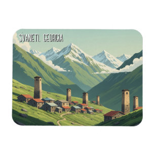 Georgien Svaneti Reise Magnet