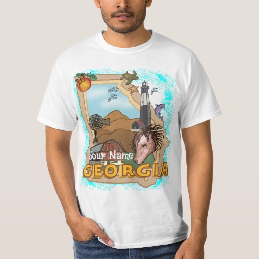 Georgien T-Shirt (Vorderseite)