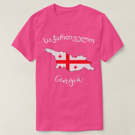 Georgien T-Shirt (Design vorne)