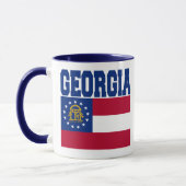 Georgien - Tasse der Staatsflagge (Links)