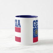 Georgien - Tasse der Staatsflagge (Zentrum)