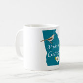 Georgien-Tasse Kaffeetasse (Vorderseite Links)