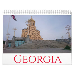 Georgien-Tbilisi-Borjomi-Architektur Kalender