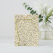 Georgien, Tennessee, Alabama Postkarte (Stehend Vorderseite)