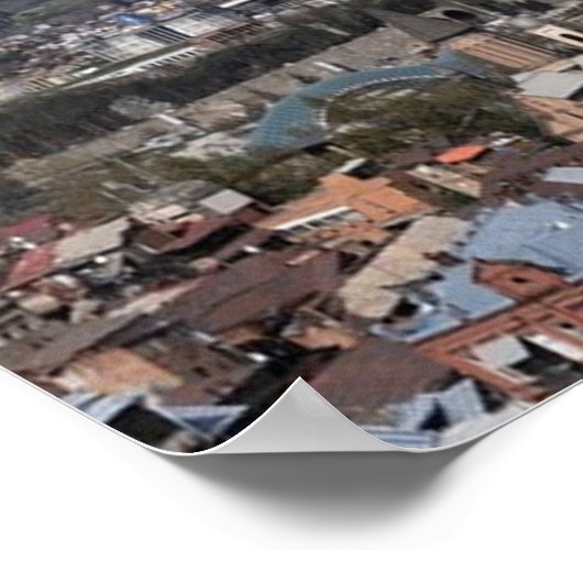 Georgien - Tiflis - Poster (Ecke)