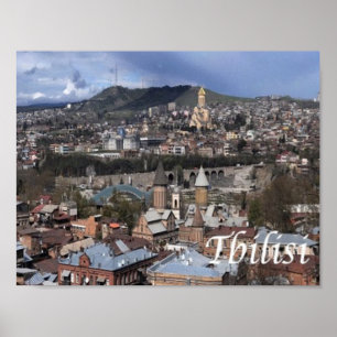 Georgien - Tiflis - Poster