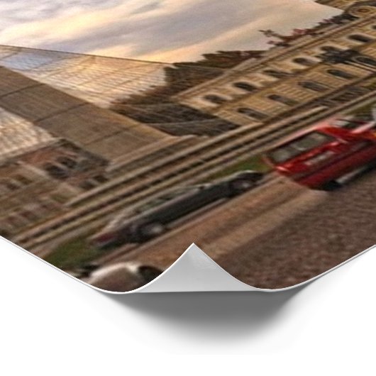 Georgien - Tiflis - Poster (Ecke)