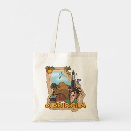 Georgien Tragetasche (Rückseite)
