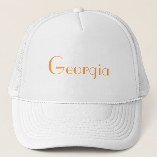Georgien Truckerkappe (Vorderseite)