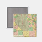Georgien und Alabama 2 Magnet (Vorderseite/Rückseite)