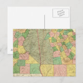 Georgien und Alabama 2 Postkarte (Vorne/Hinten)