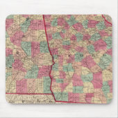 Georgien und Alabama Mousepad (Vorne)