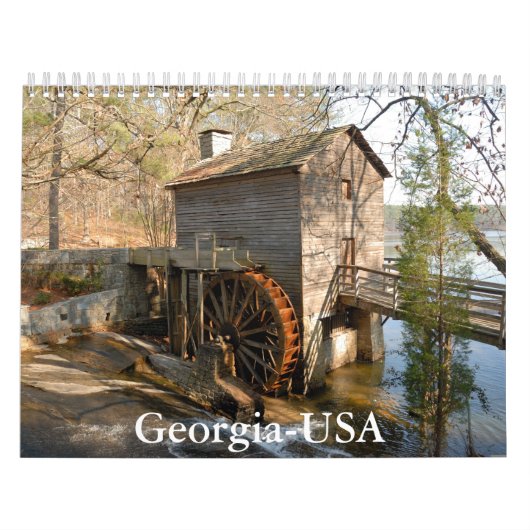 Georgien-USA-Kalender Kalender (Titelbild)