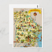 Georgien Vintage Karte (Vorne/Hinten)