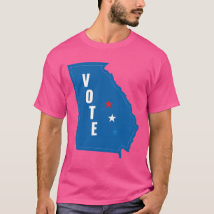 Georgien wählt Demokratische Patriotik zum Handeln T-Shirt