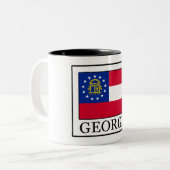 Georgien Zweifarbige Tasse (Vorderseite Links)