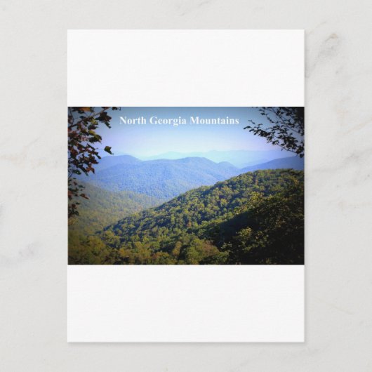 GEORGIENE BERGE POSTKARTE (Vorderseite)