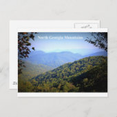 GEORGIENE BERGE POSTKARTE (Vorne/Hinten)