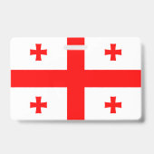 Georgienflagge Ausweis (Rückseite)