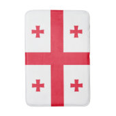 Georgienflagge Badematte (Vorderseite Vertikal)