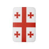 Georgienflagge Badematte (Vorderseite Vertikal)