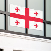 Georgienflagge Banner (Äußeres Gebäude)