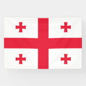 Georgienflagge Banner (Horizontal)