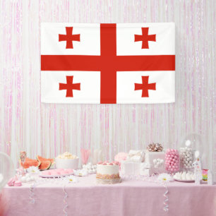 Georgienflagge Banner